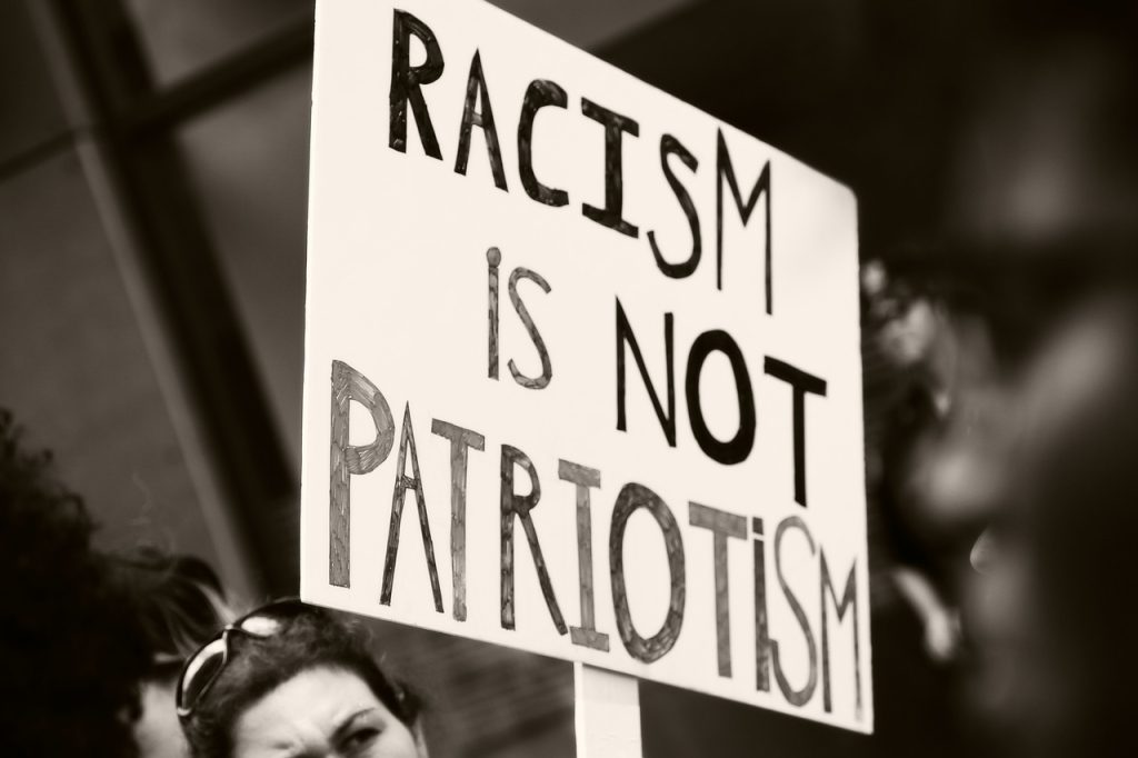 sign society racism patriotism 3422241