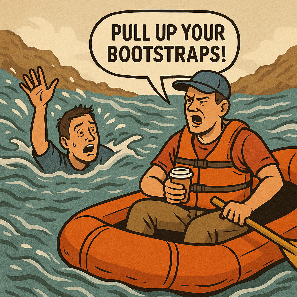 Pull up your boot straps