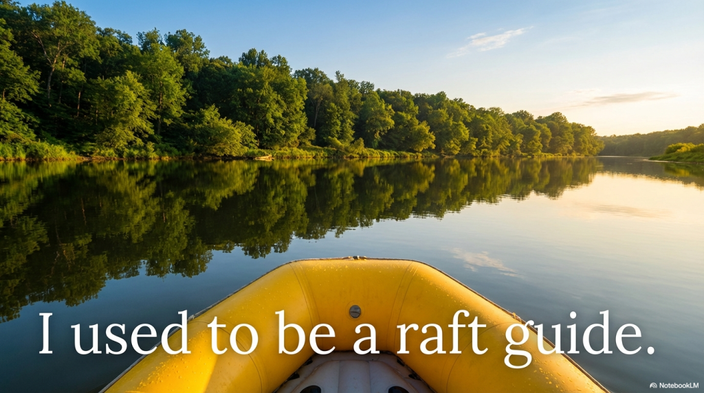 rafting in whitewater river