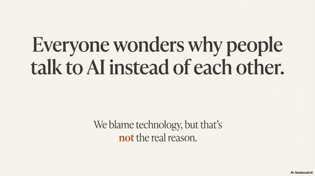 AI isn't the problem: it's the culture.