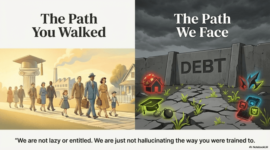 The system is rigged for millennials.