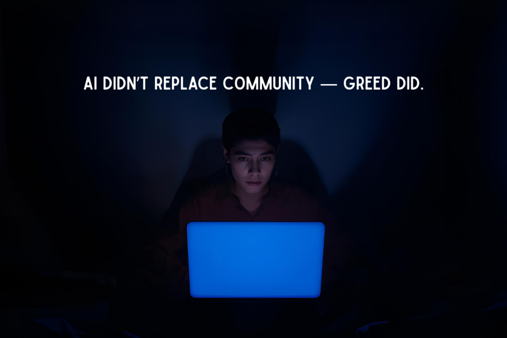 AI and greed