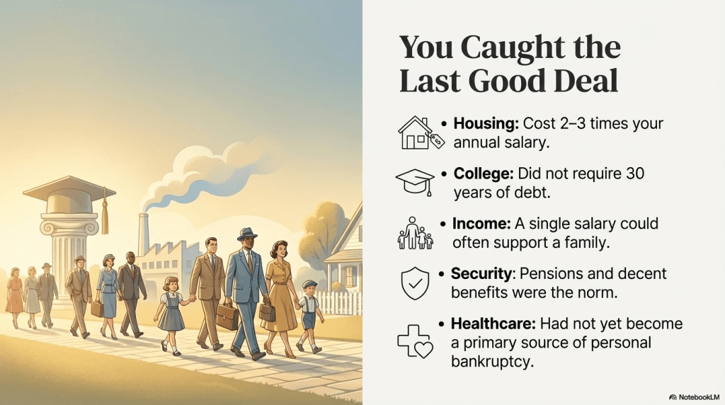 Boomers had it easier